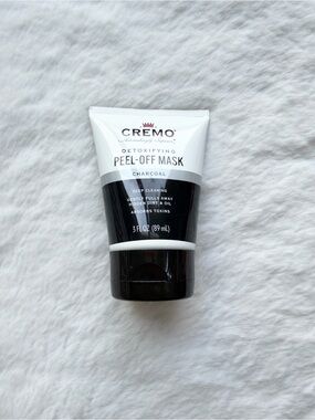 NEW SEALED Men’s Cremo Detoxifying Peel Off Charcoal Mask
